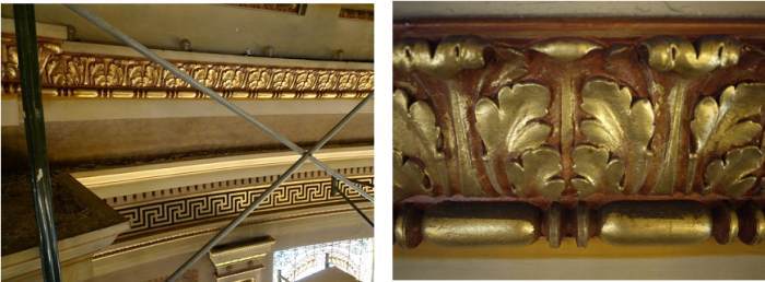 gilt work in good condition