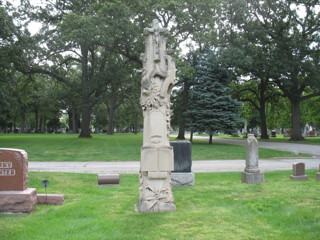 a tree stone